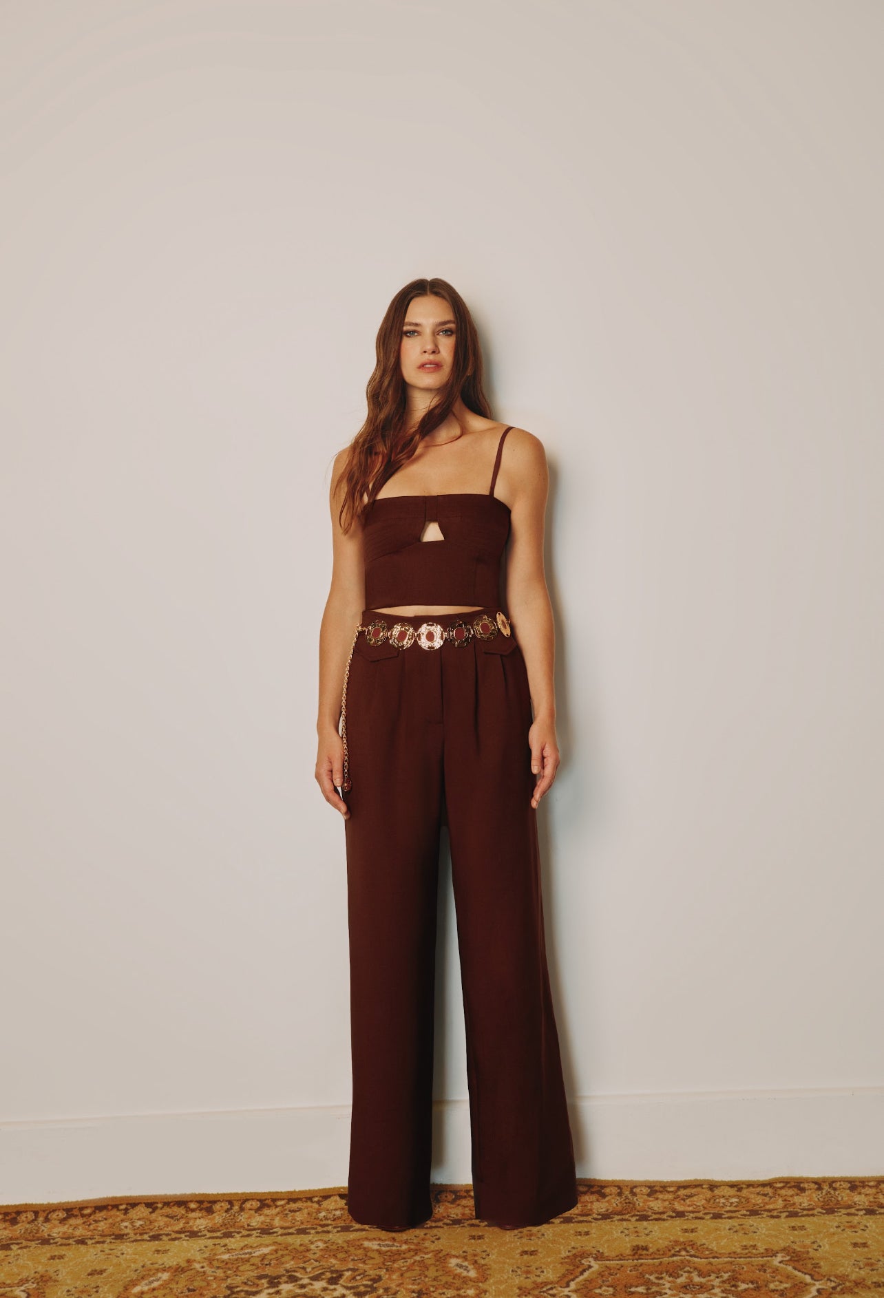 Pantalón Kiara Marrón Rock Lola