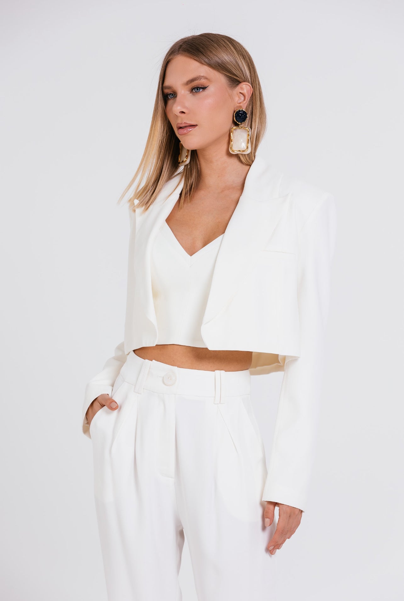 Blazer Rosane Vanilla Charth