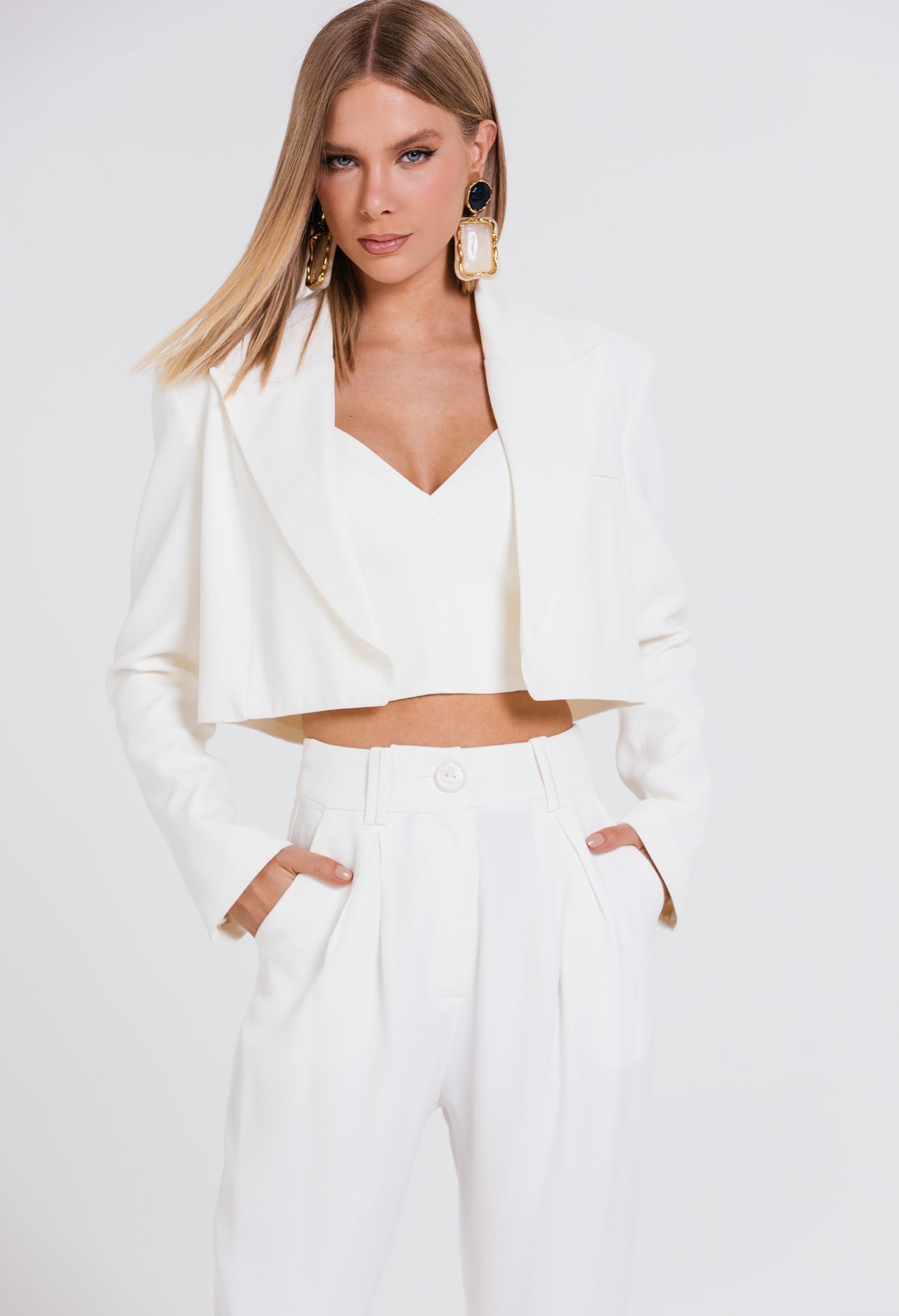 Blazer Rosane Vanilla Charth