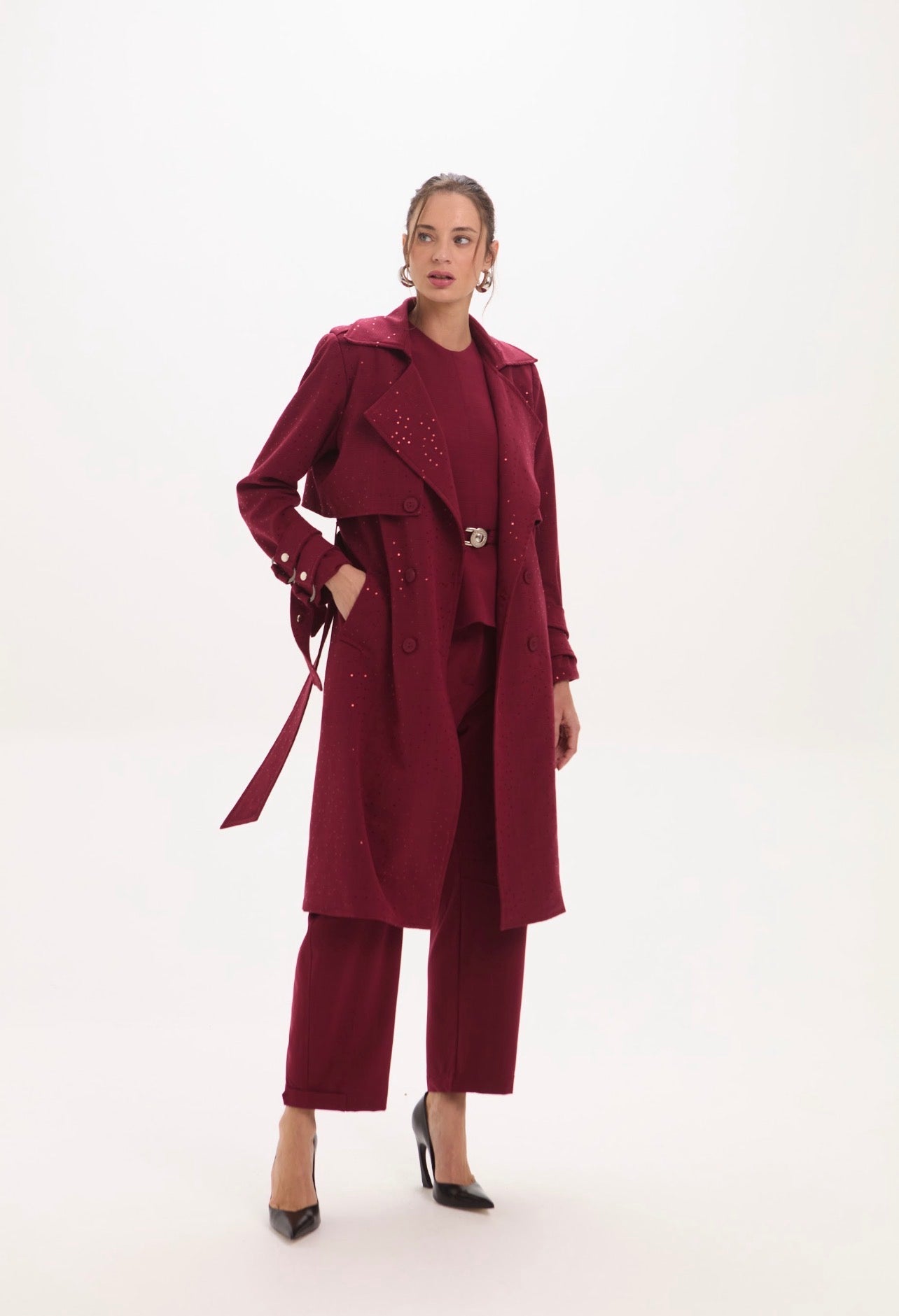 Trench Coat Flora Vino Leblog