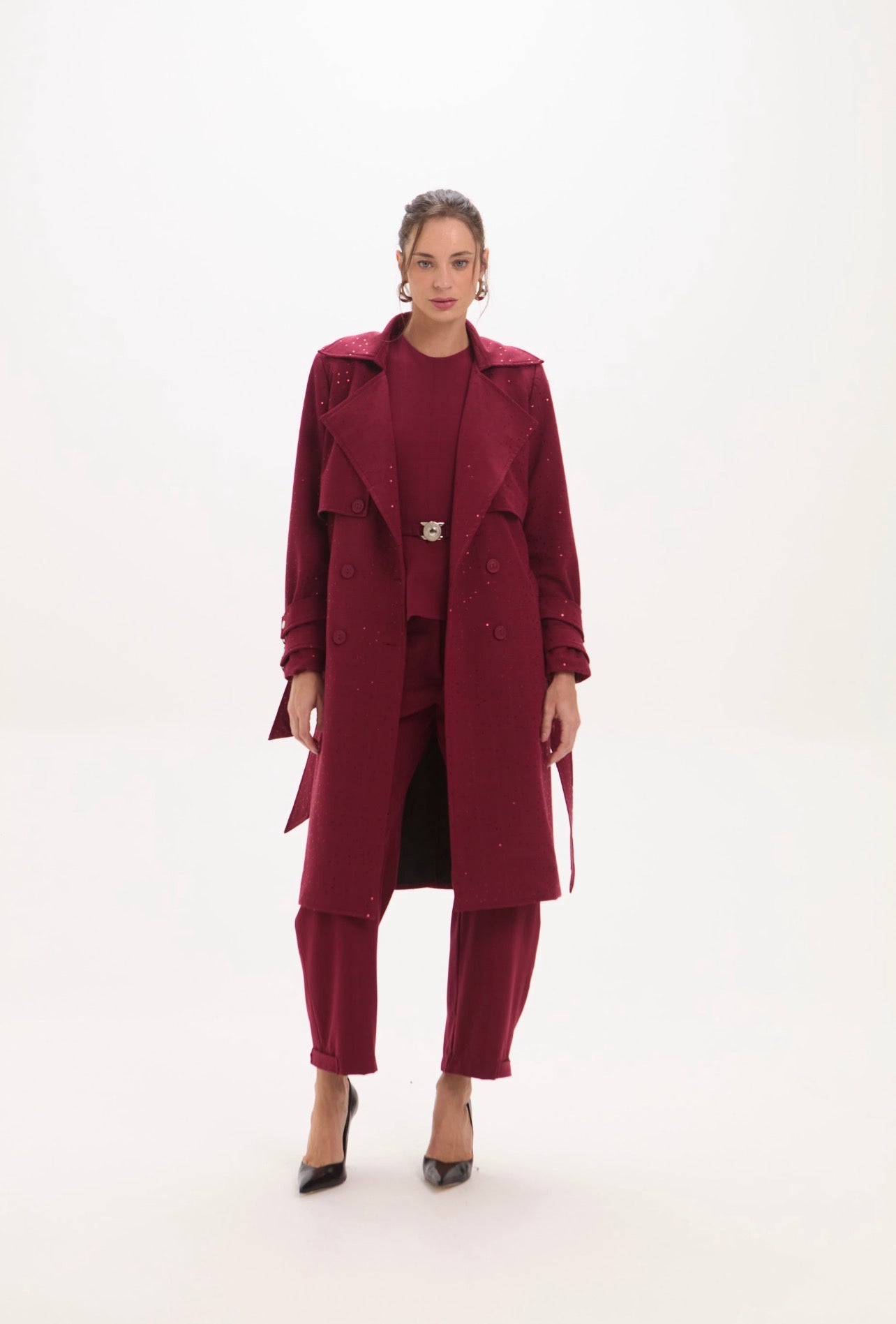 Trench Coat Flora Vino Leblog
