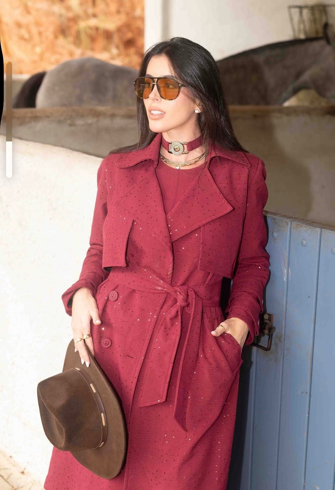 Trench Coat Flora Vino Leblog