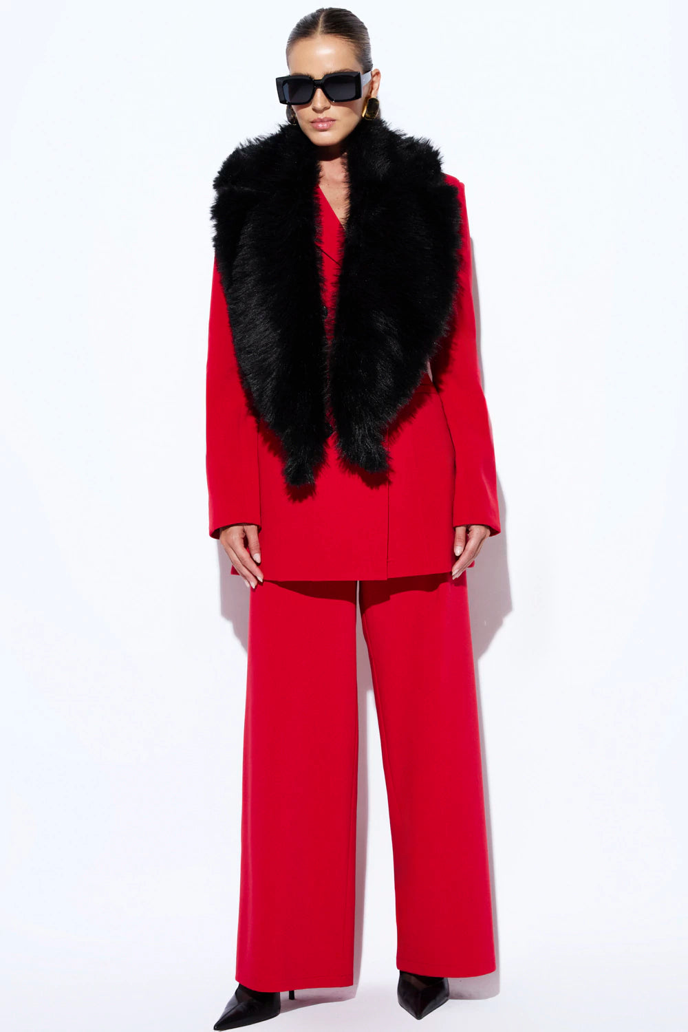 Pantalon Leah Roja Rock Lola