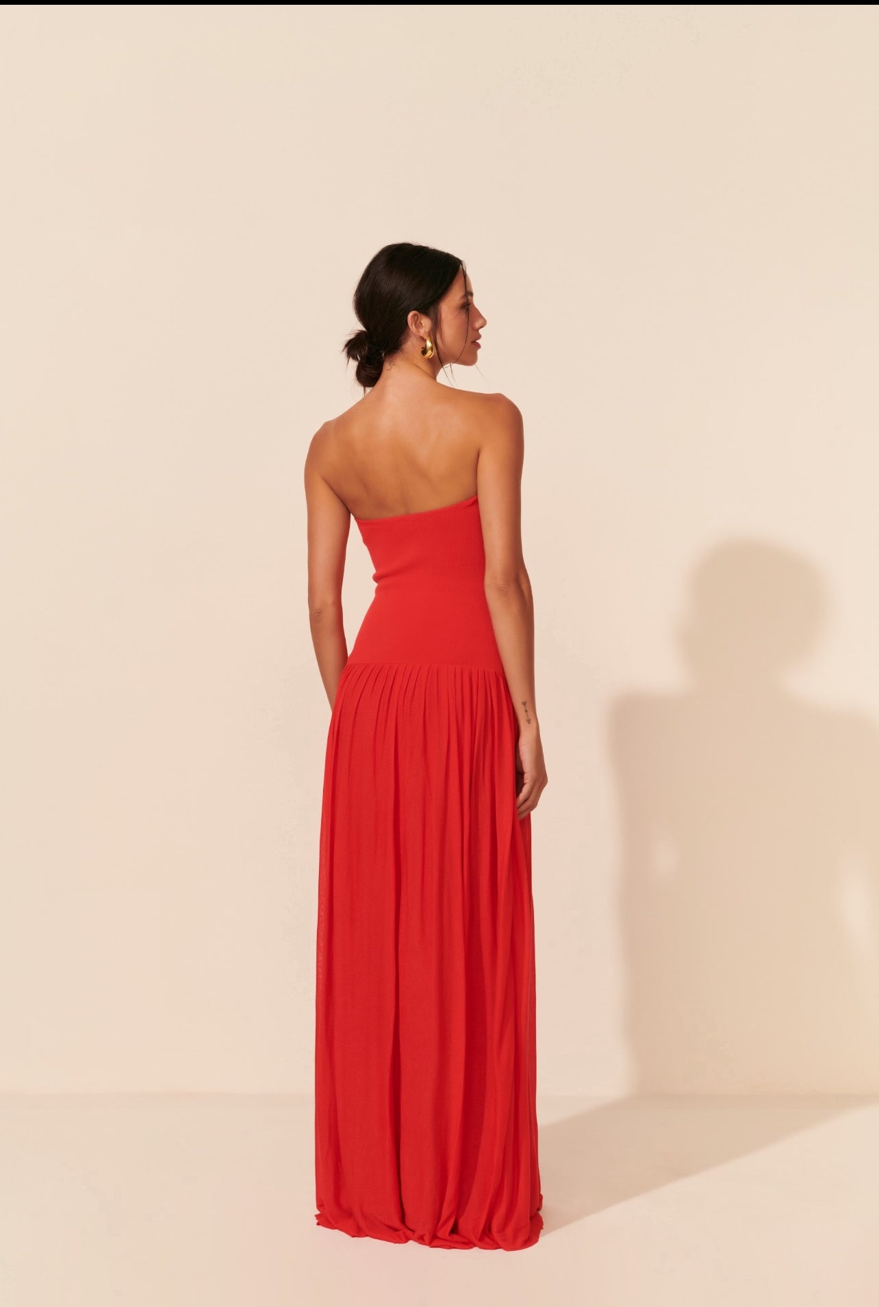 Vestido Rosana Rojo Leblog