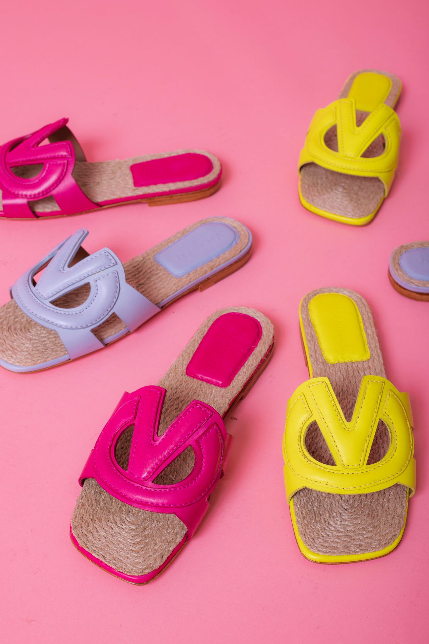 Sandalia Gana Fucsia Vicenza