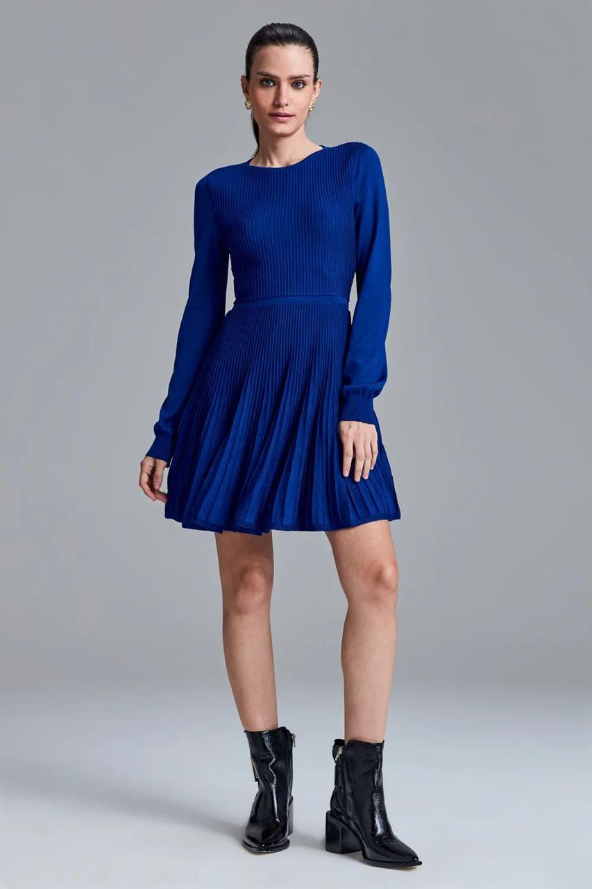 Vestido Roberta Azul Royal Galeria