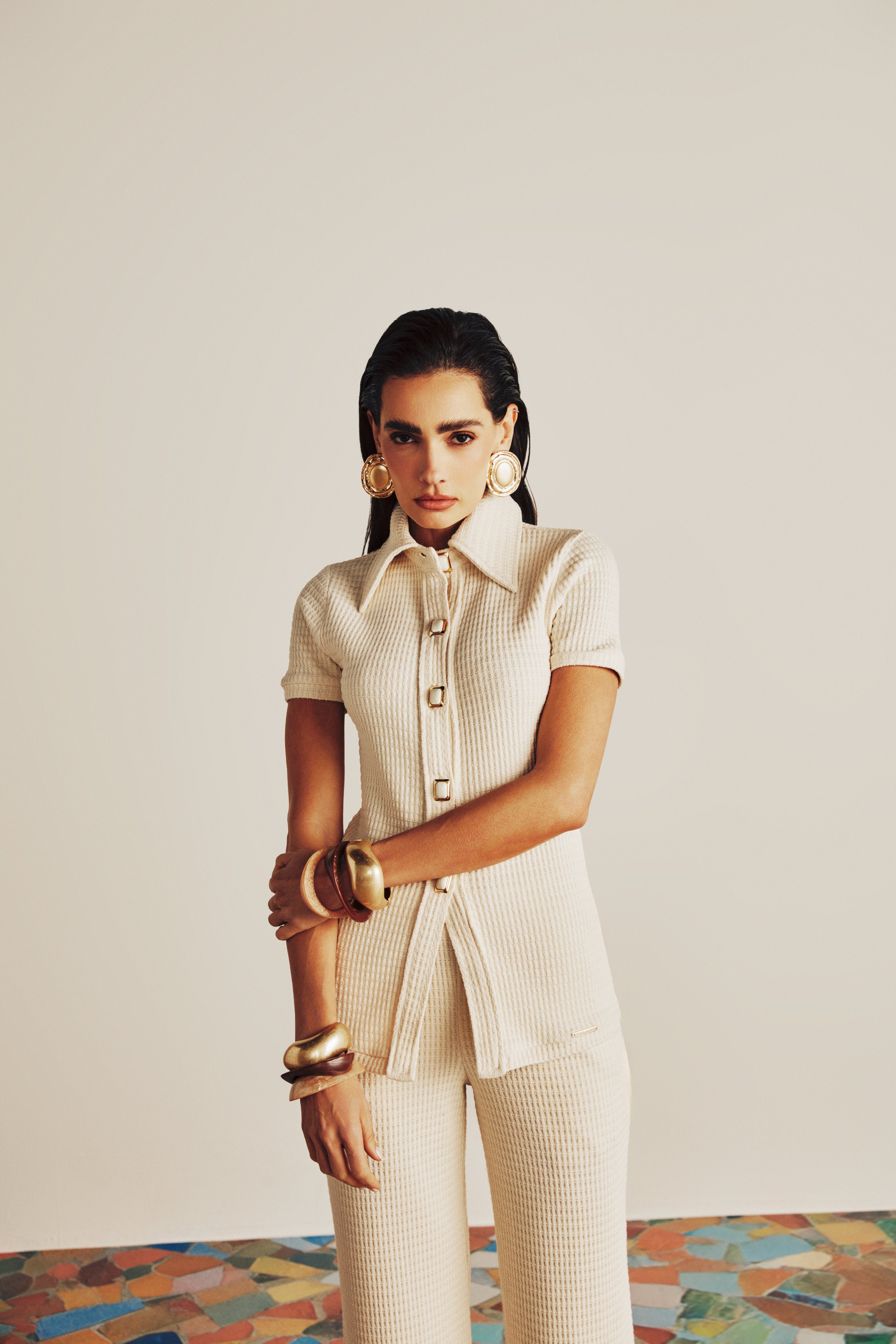 Conjunto Edith Cru Rock Lola