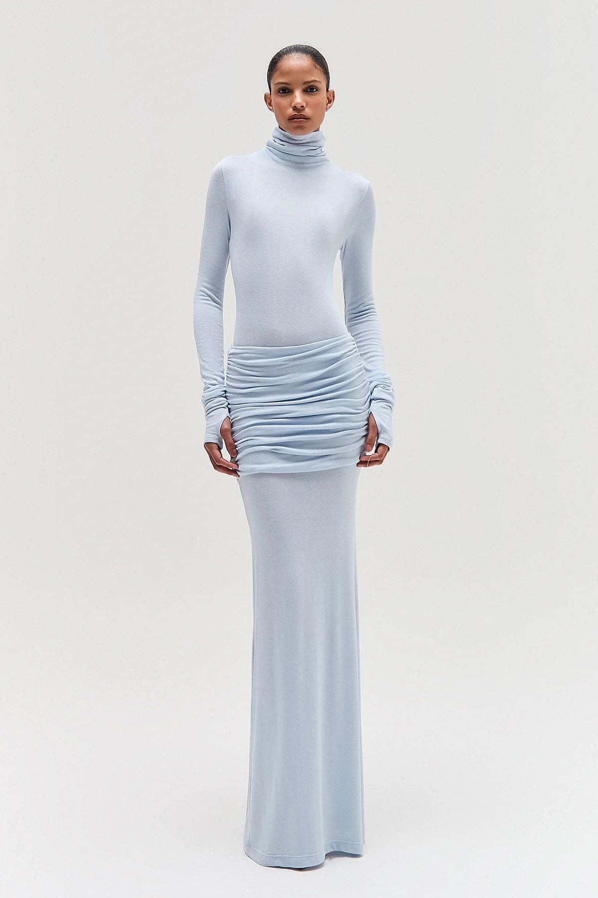 Falda Larga Azul TIG