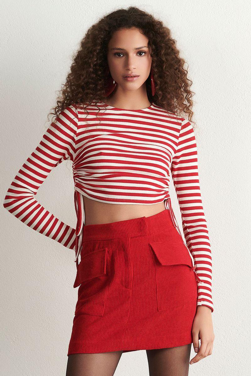 Polera Cindy Roja Leblog