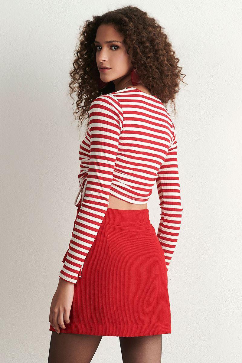 Polera Cindy Roja Leblog