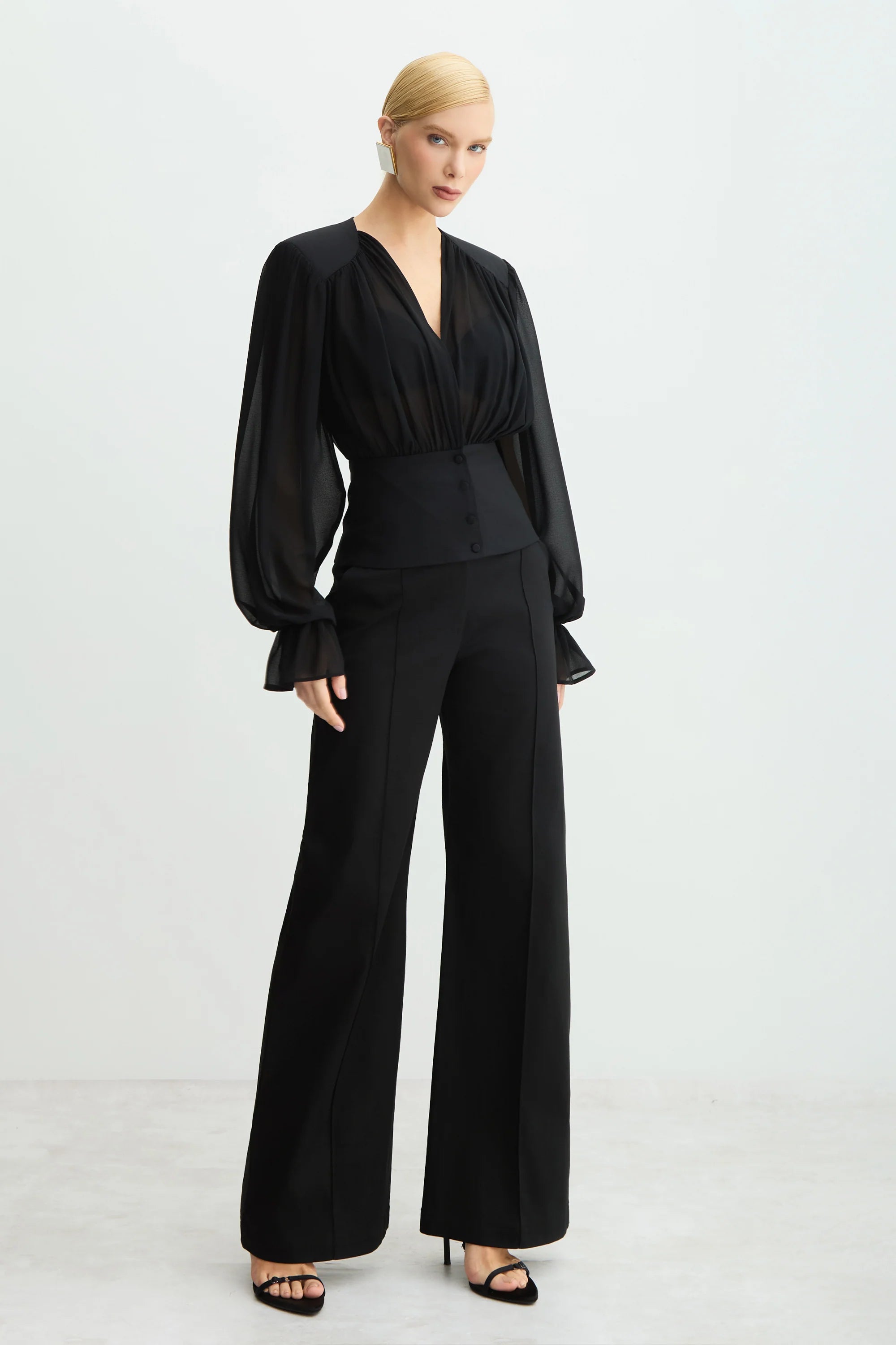 Blusa Negra Zen - 51337