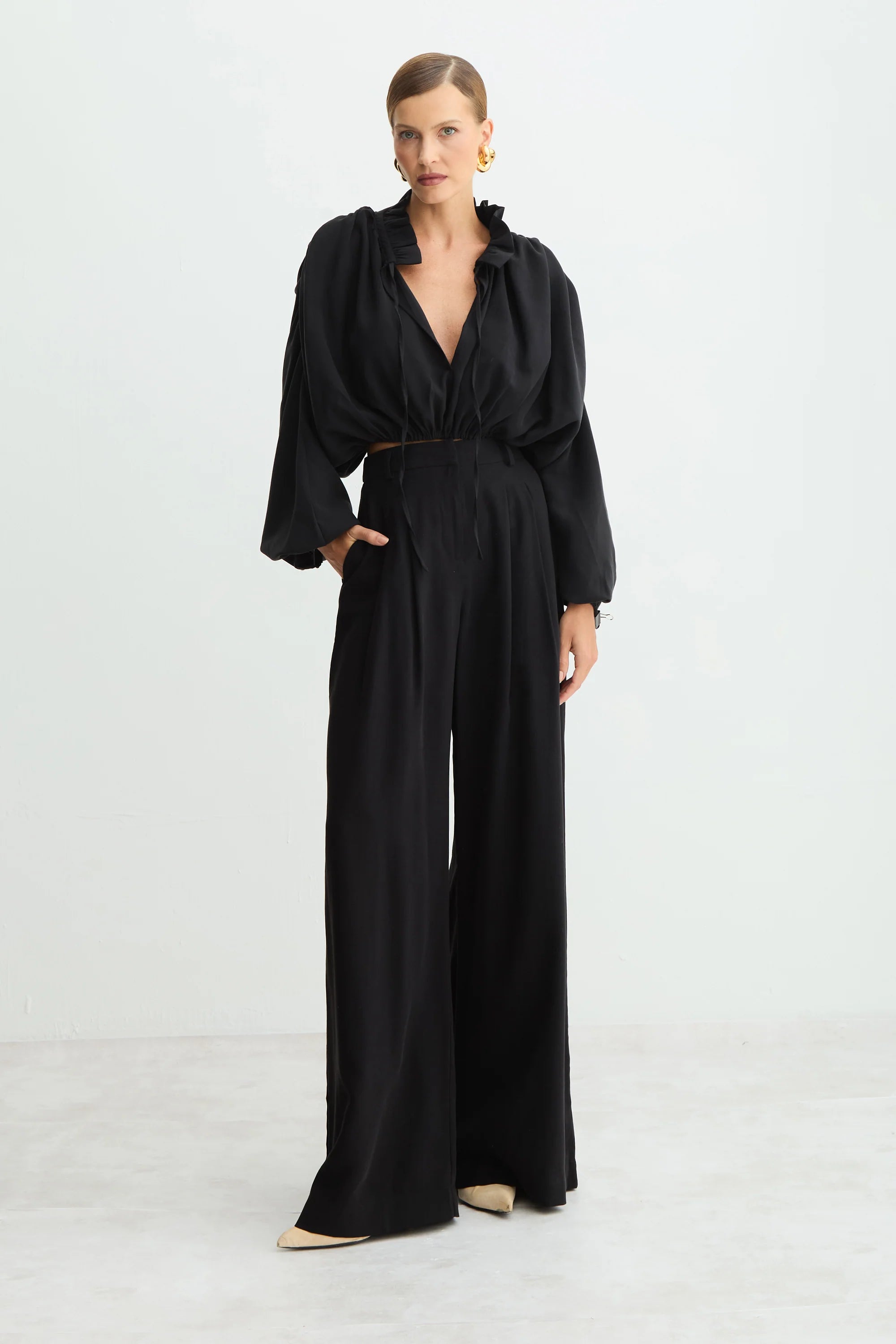 Blusa Negra Zen - 51310