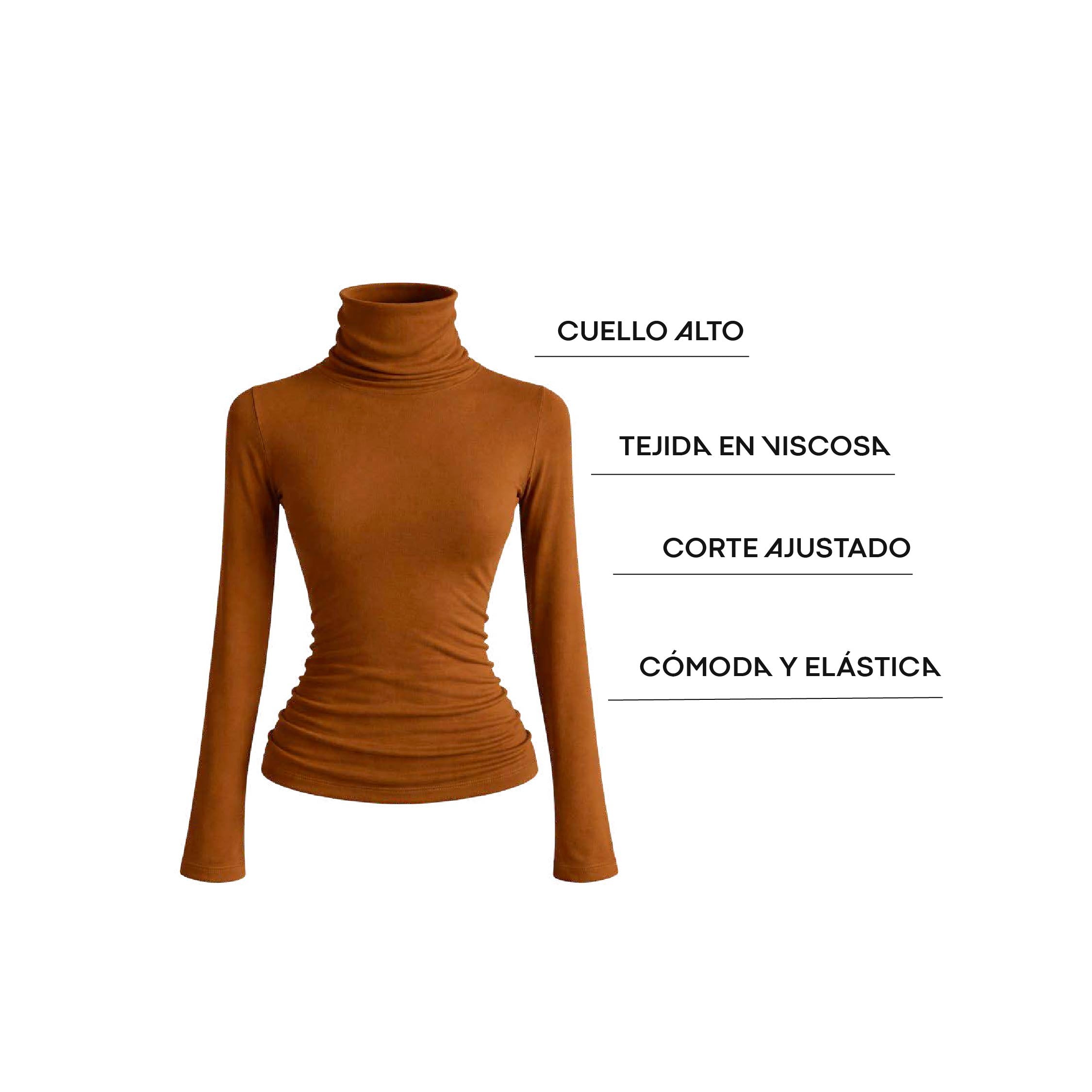 Blusa Cannes Marron Alanis