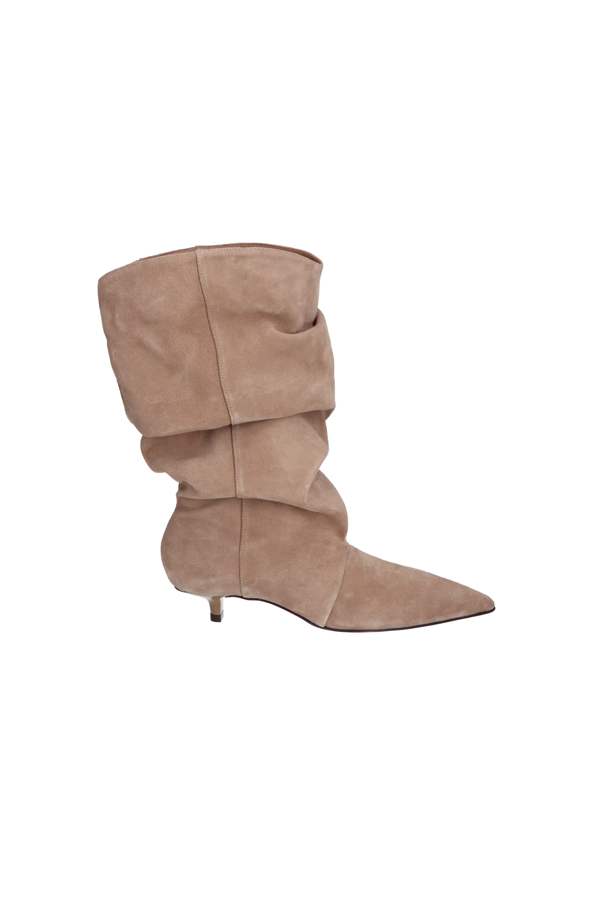 Bota Slouch Caña Media Beige Fendi LB - 204
