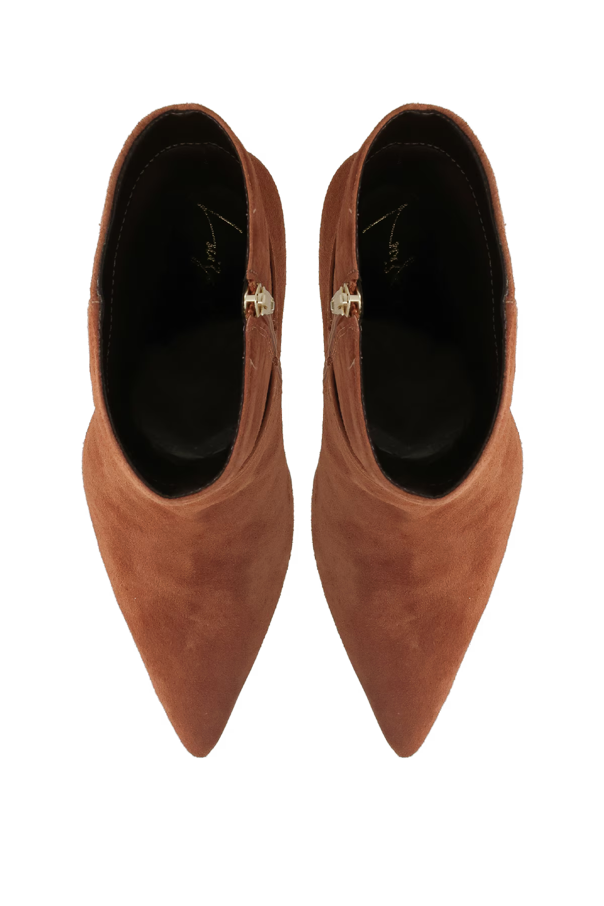 Bota Caña Media Gamuza Caramelo LB - 203