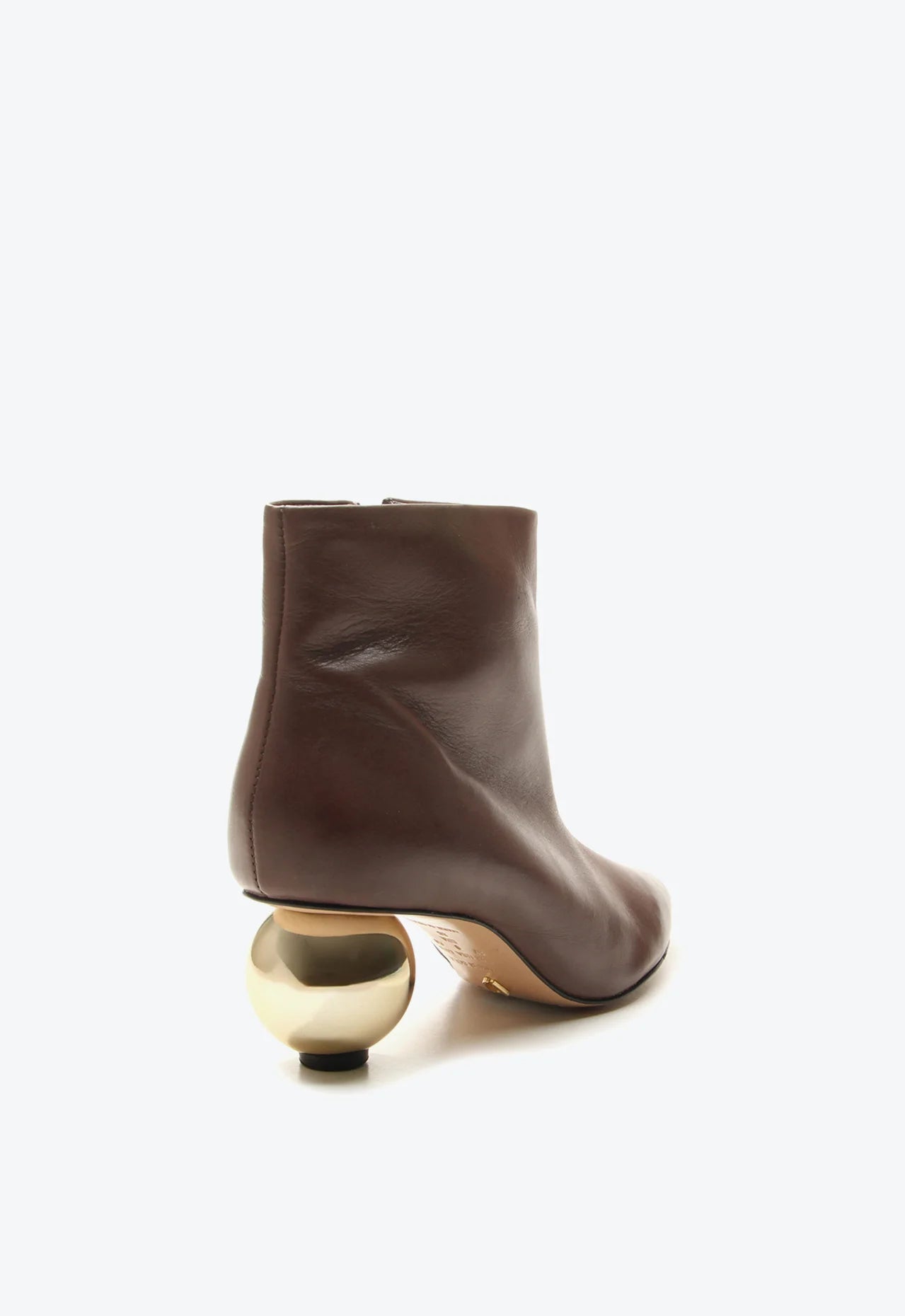 Bota Cuero Pillow Marron Vicenza