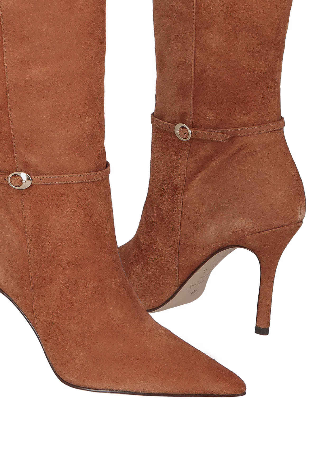 Bota Caña Alta Gamuza Caramelo LB - 202