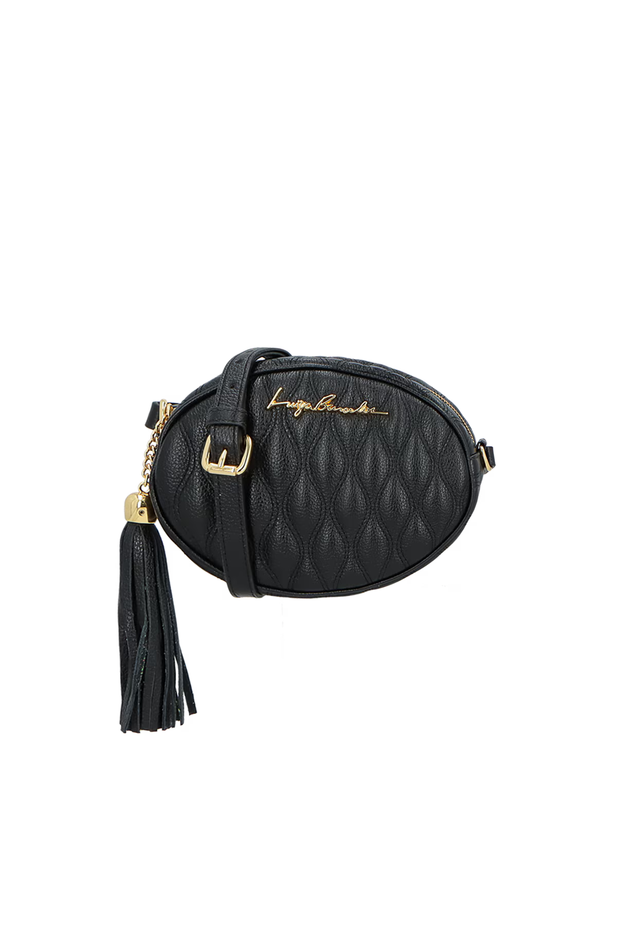 Cartera Cuero Viena NegraLuiza Barcelos