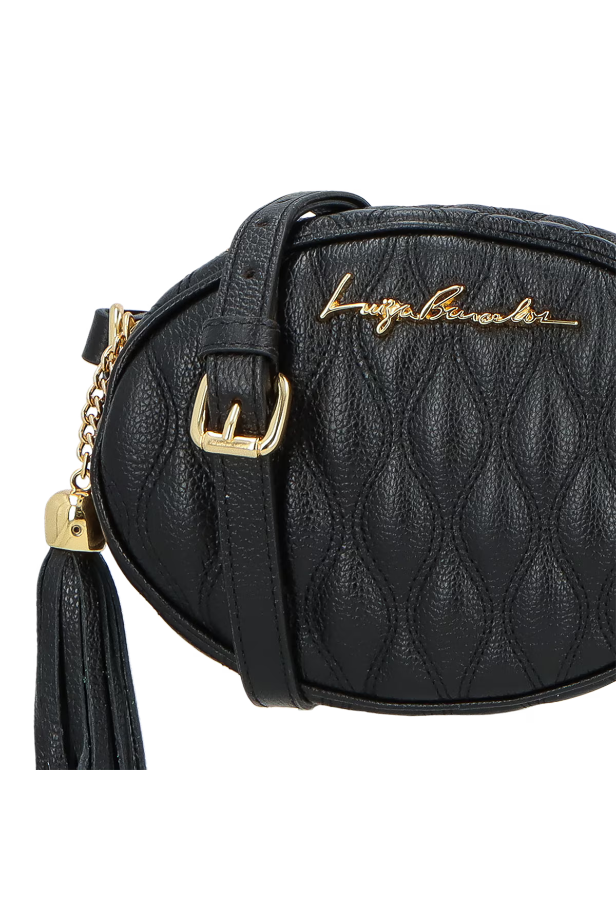 Cartera Cuero Viena NegraLuiza Barcelos