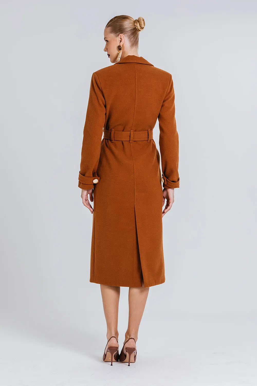 Abrigo Luana Chocolate Charth