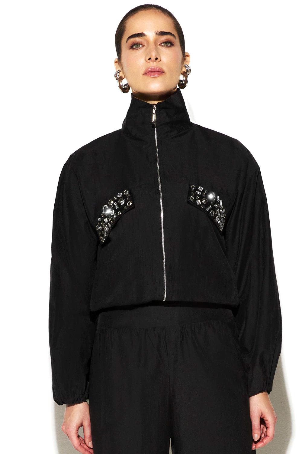 Conj 2 Piezas Malu Negro Rock Lola