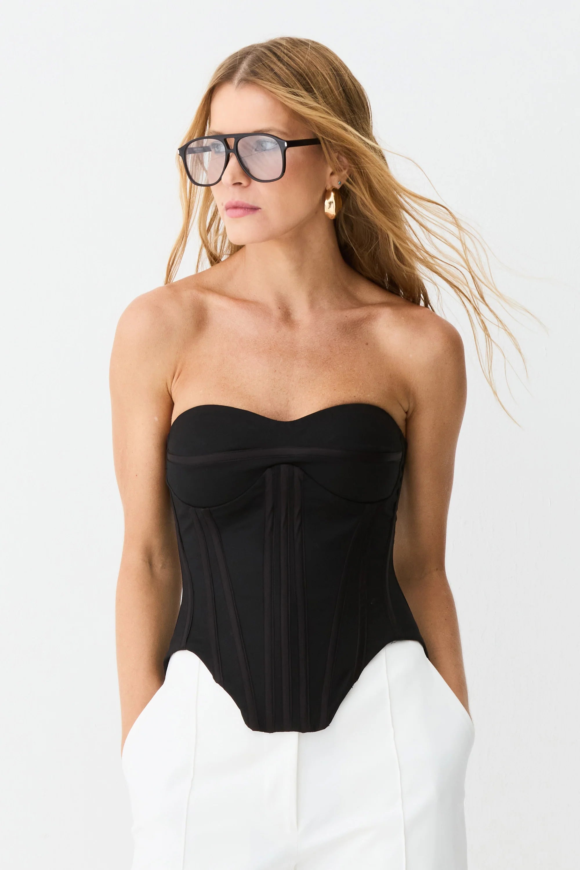 Corset Strapless Negro Zen - 51355