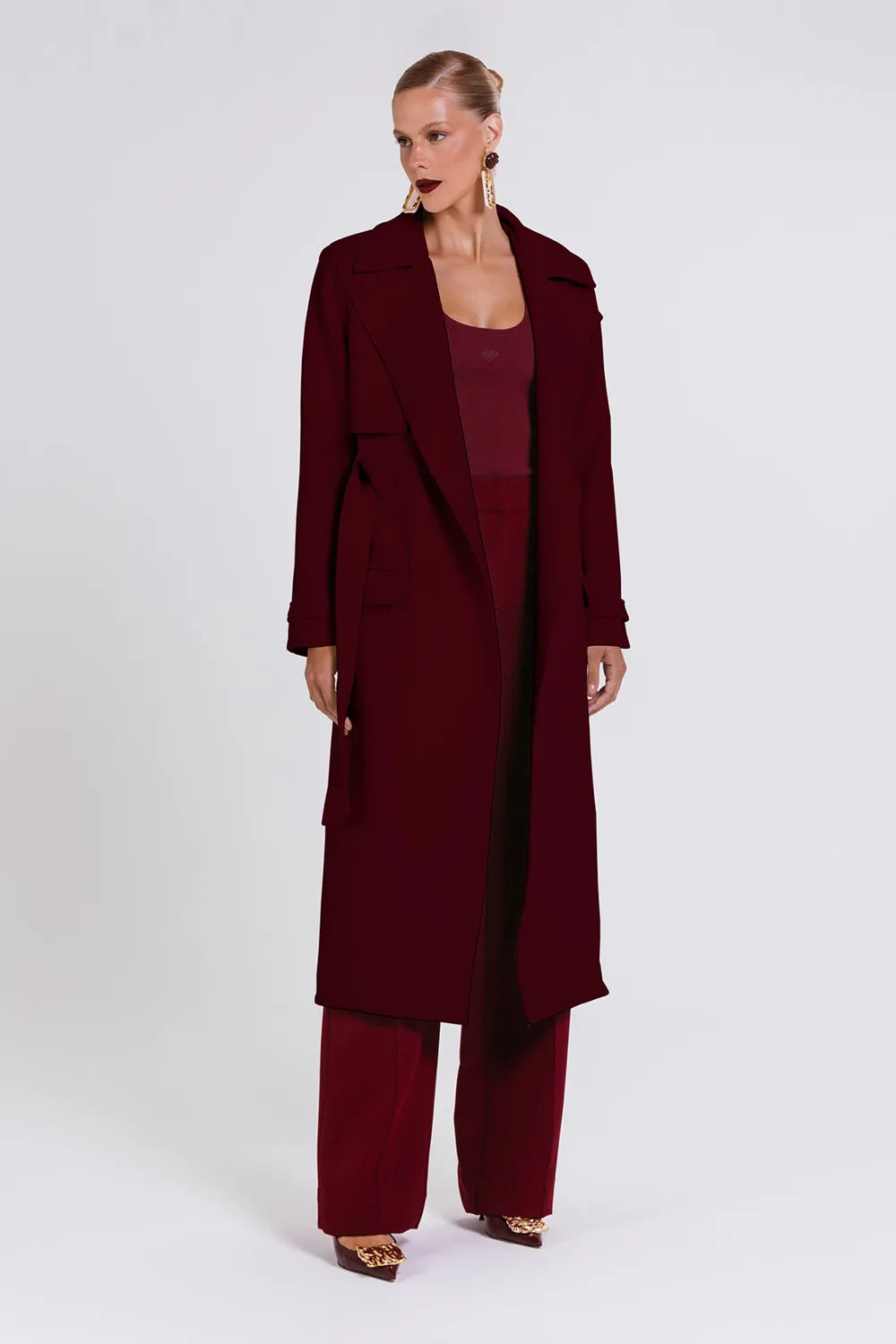Abrigo Cristina Burdeo Charth