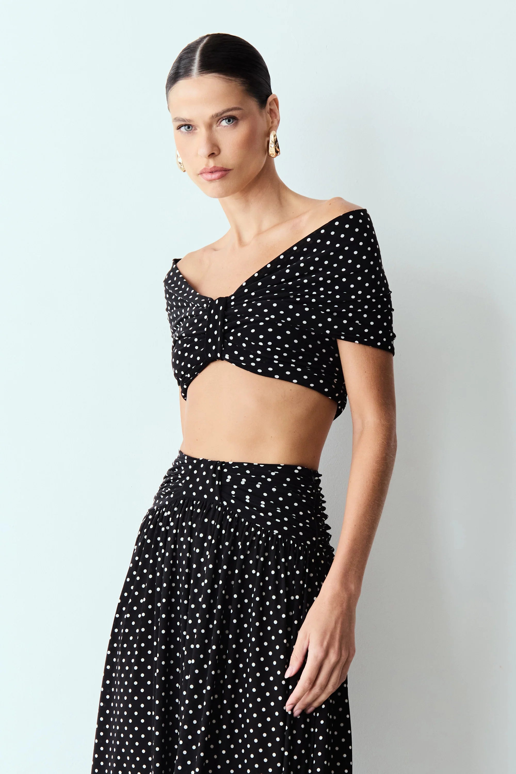 Cropped Poa Negro Zen - 51278