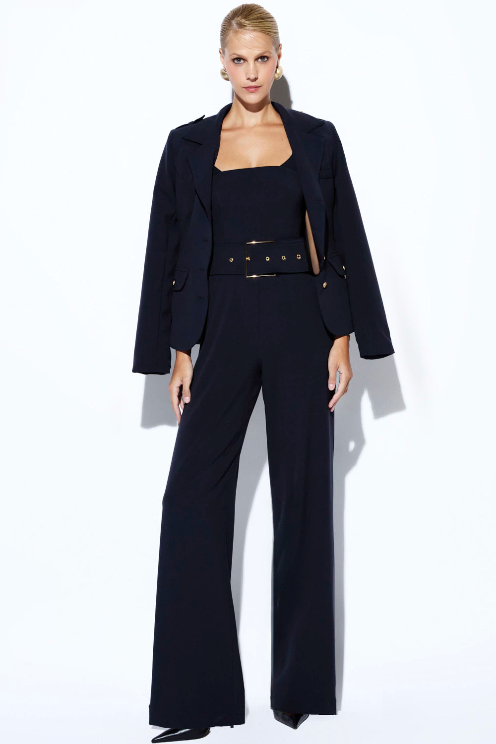 Enterito Rose Sastreria Azul Marino Rock Lola