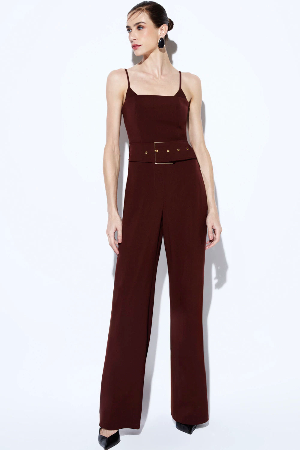 Enterito Rose Sastreria Marron Rock Lola