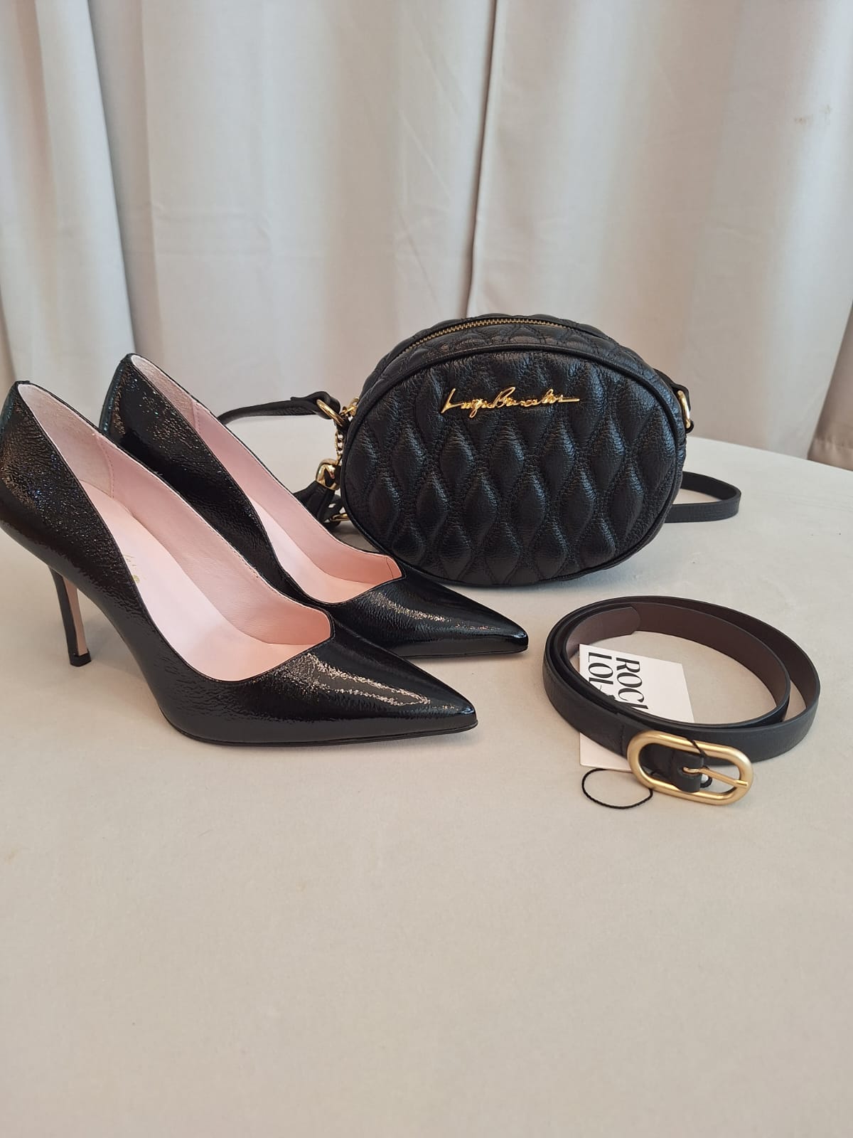 Scarpin Cuero Charol Negro LB - 213