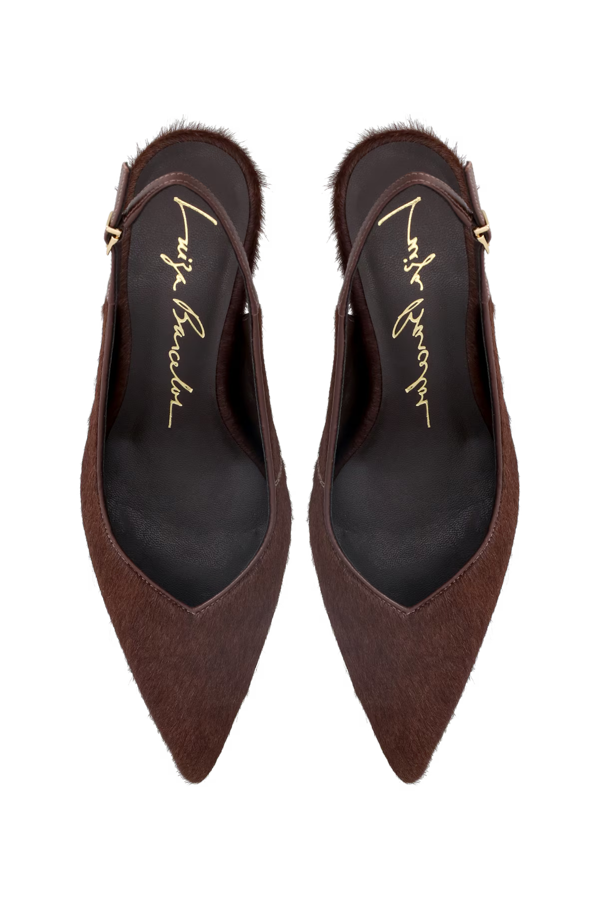 Scarpin Gamuza Marron LB - 215