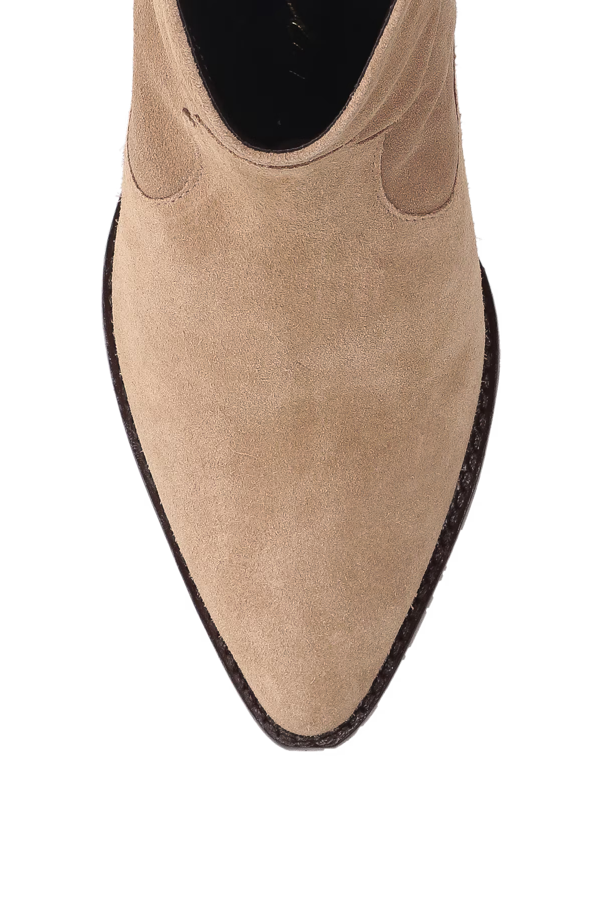 Bota Western Cano Corto Gamuza Fendi LB - 231