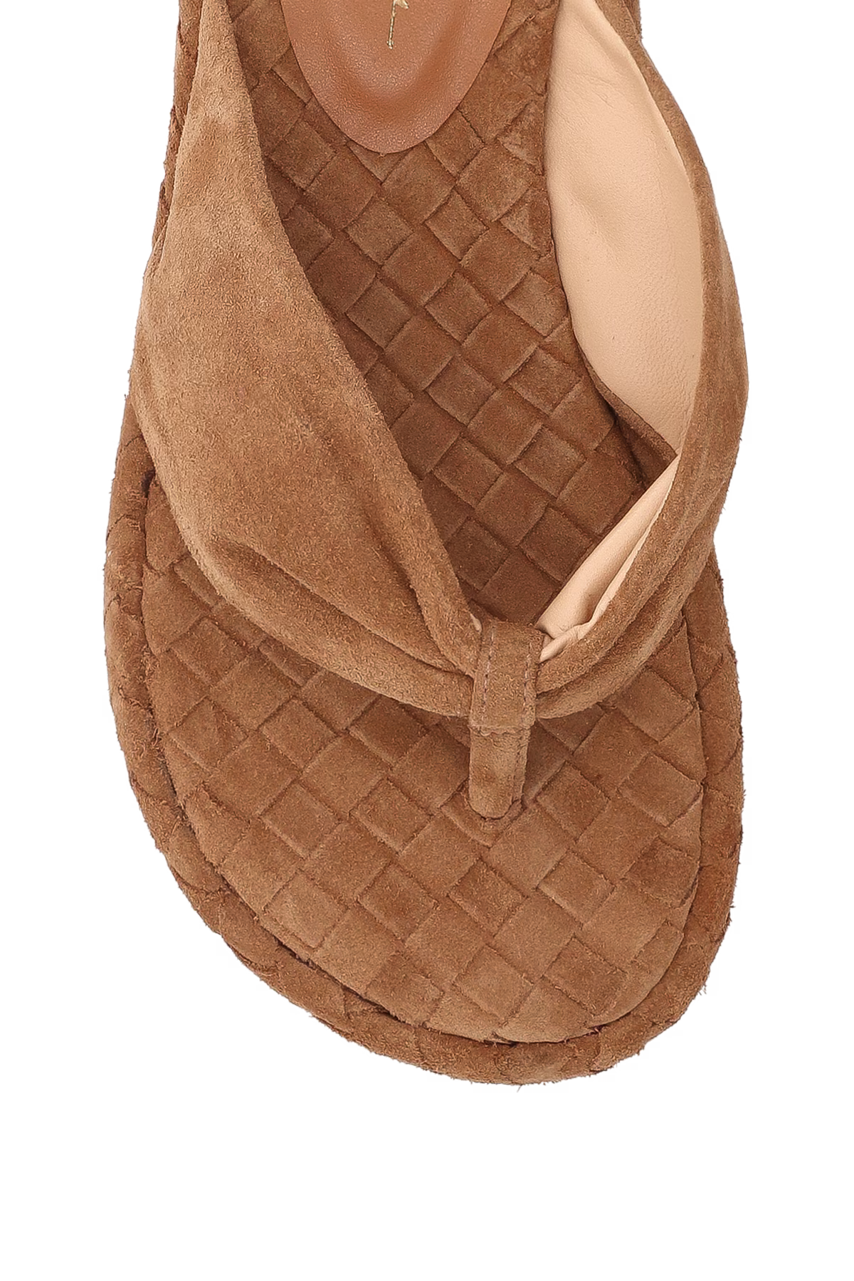 Sandalia Plataforma Mediana Caramelo Luiza Barcelos - 115