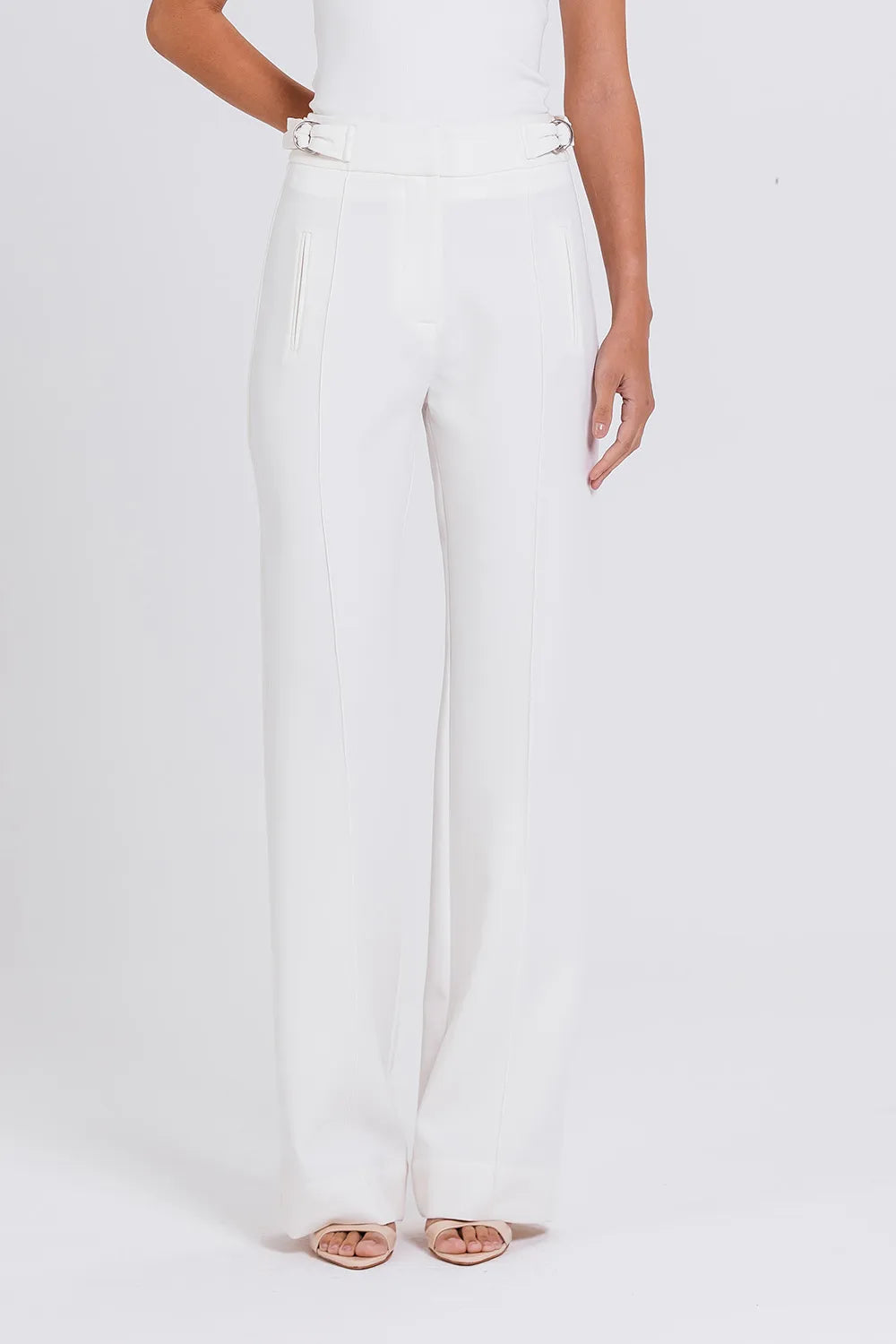 Pantalon Claudia Off White Charth