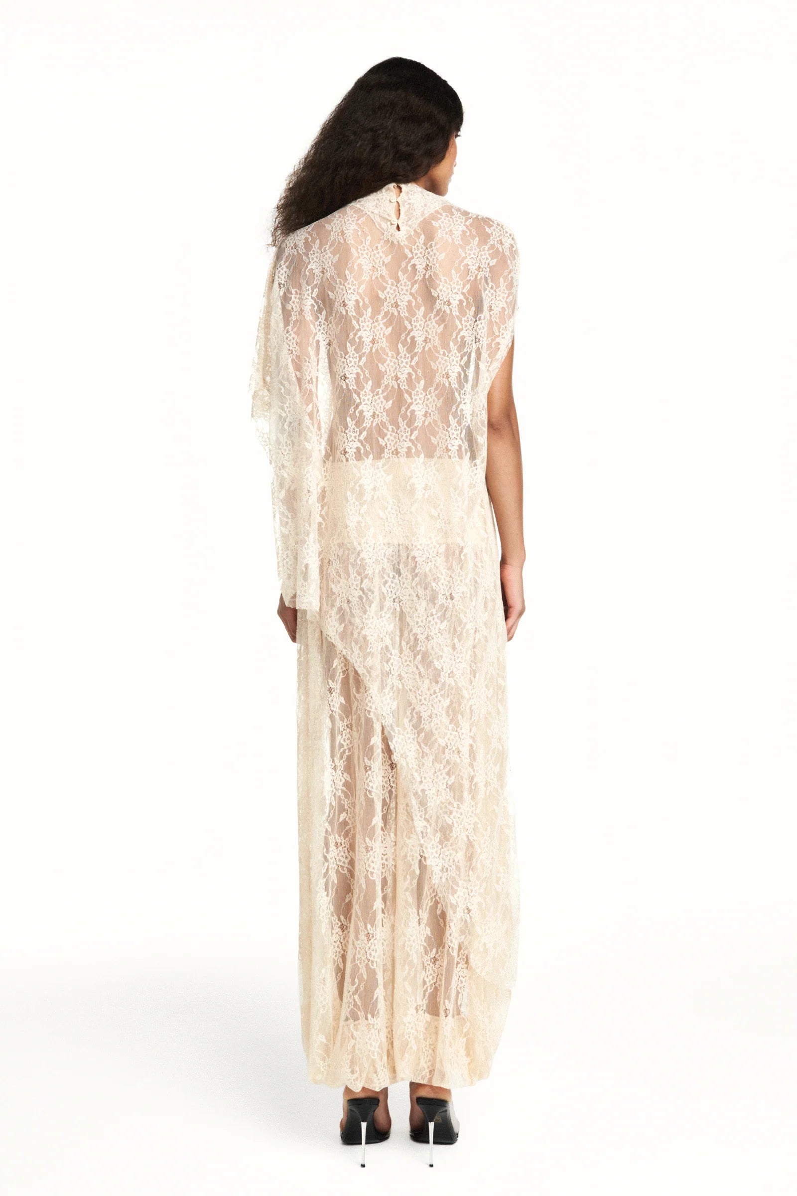 Pantalon Encaje Beige TIG