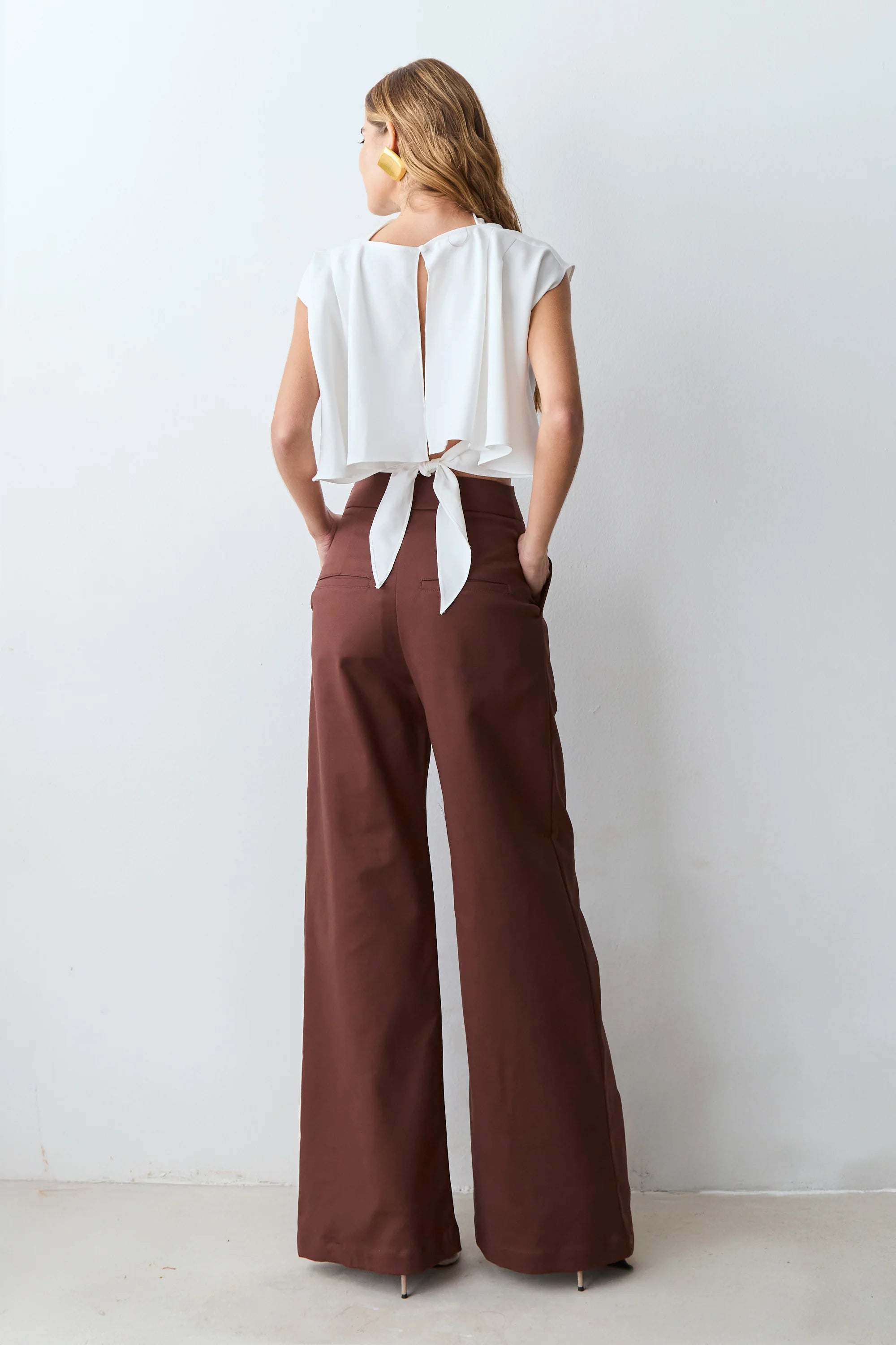 Pantalon Classico Marron Zen - 45140