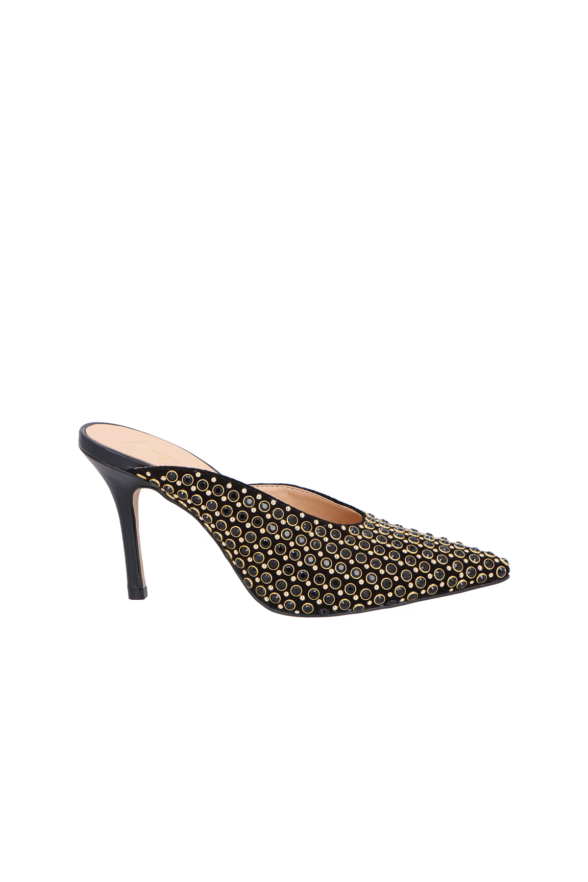 Mule Bordado Negro Luiza Barcelos - 141