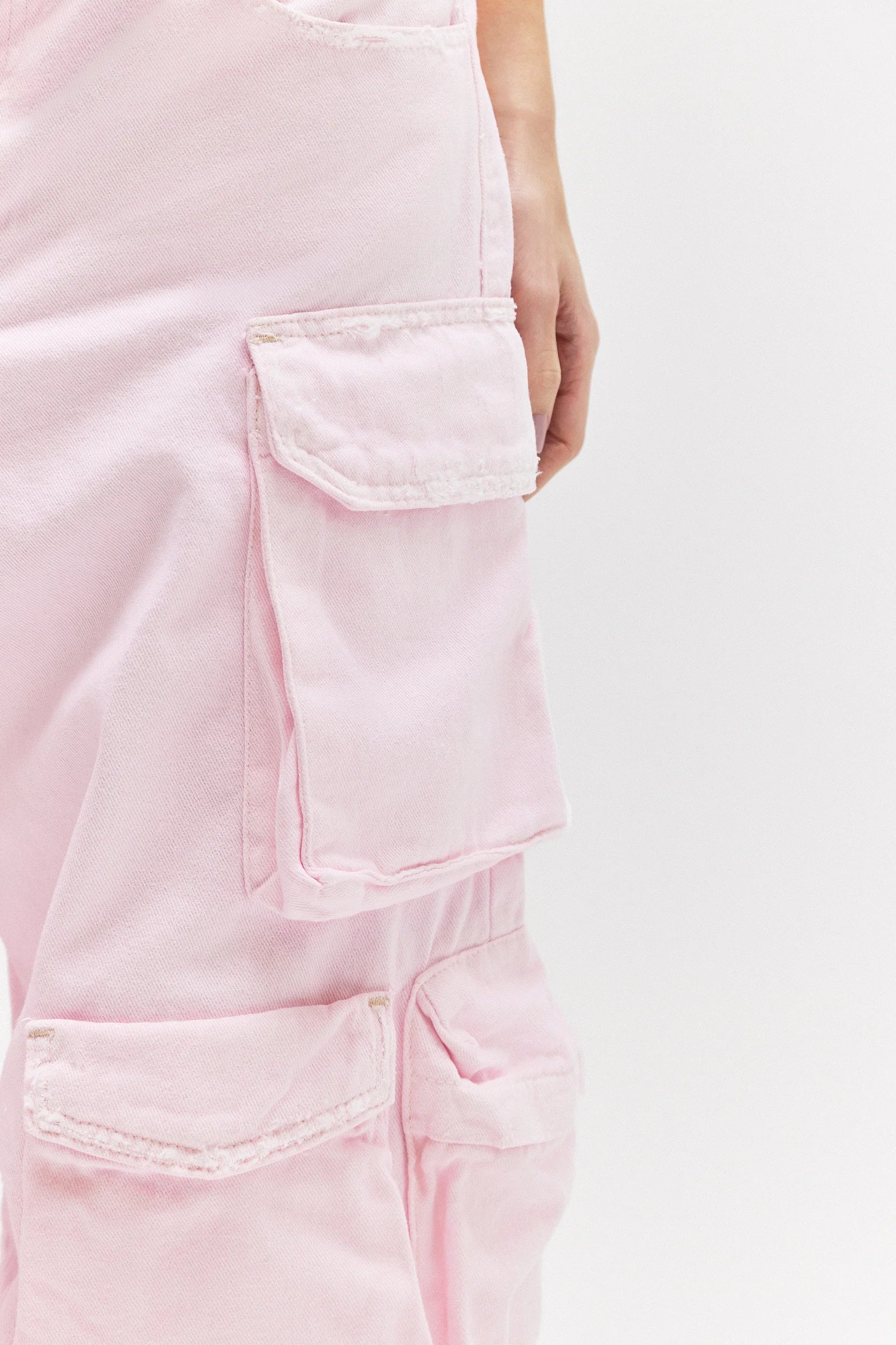 Pantalón Cargo Oversized Rosa TIG