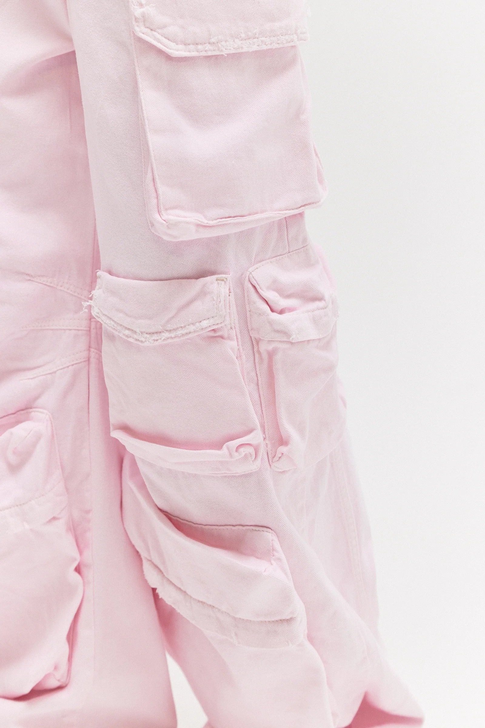 Pantalón Cargo Oversized Rosa TIG