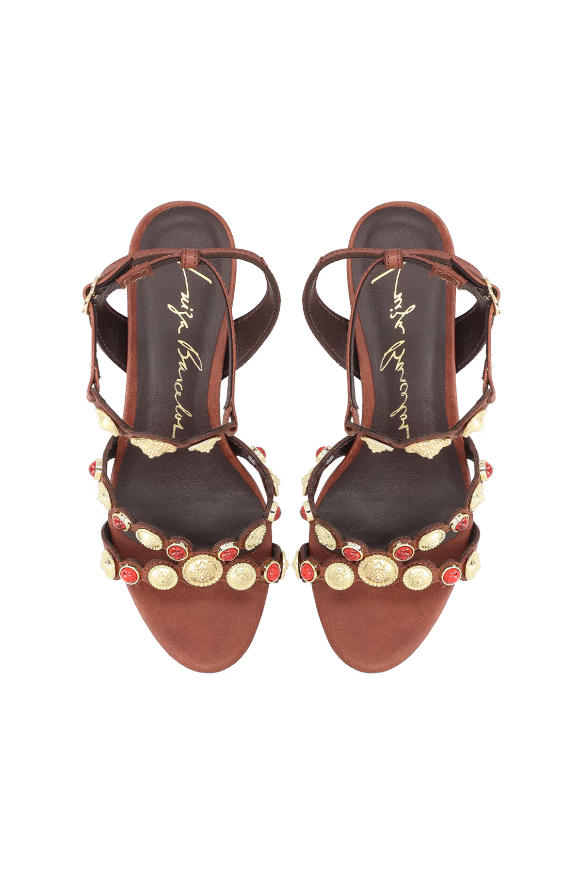 Sandalia Aplicacion Cafe Luiza Barcelos - 123