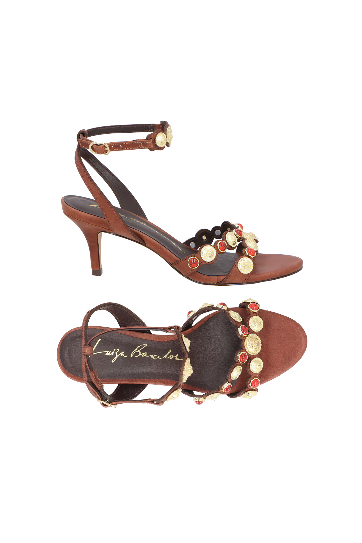 Sandalia Aplicacion Cafe Luiza Barcelos - 123