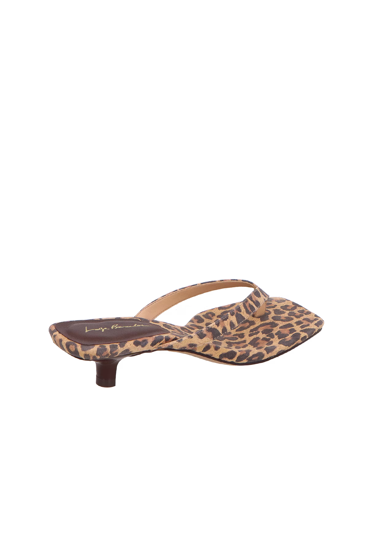 Sandalia Cuero Dedo Baja Animal Print Luiza Barcelos - 132