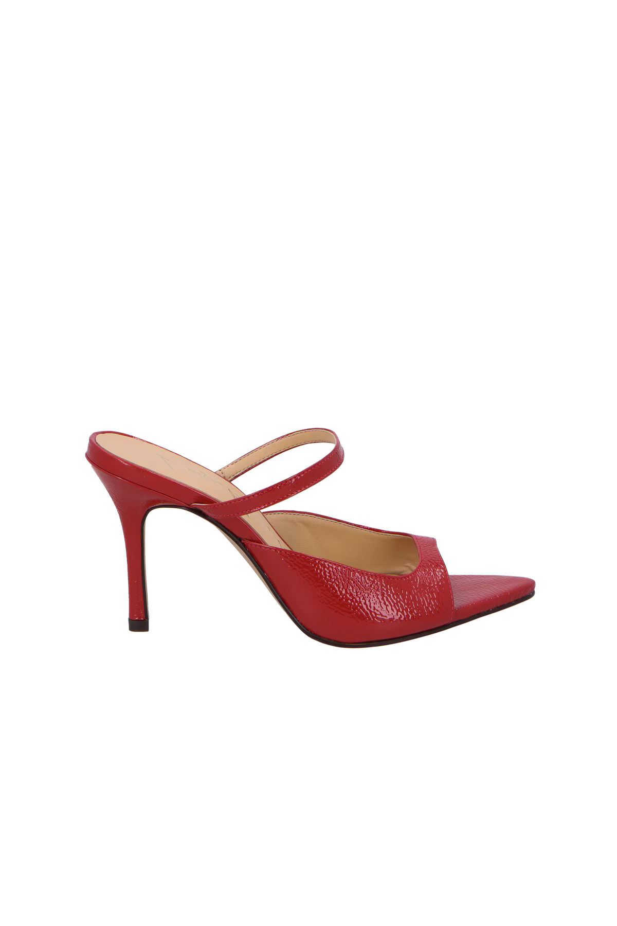 Mule Cuero Verniz Roja Luiza Barcelos - 136