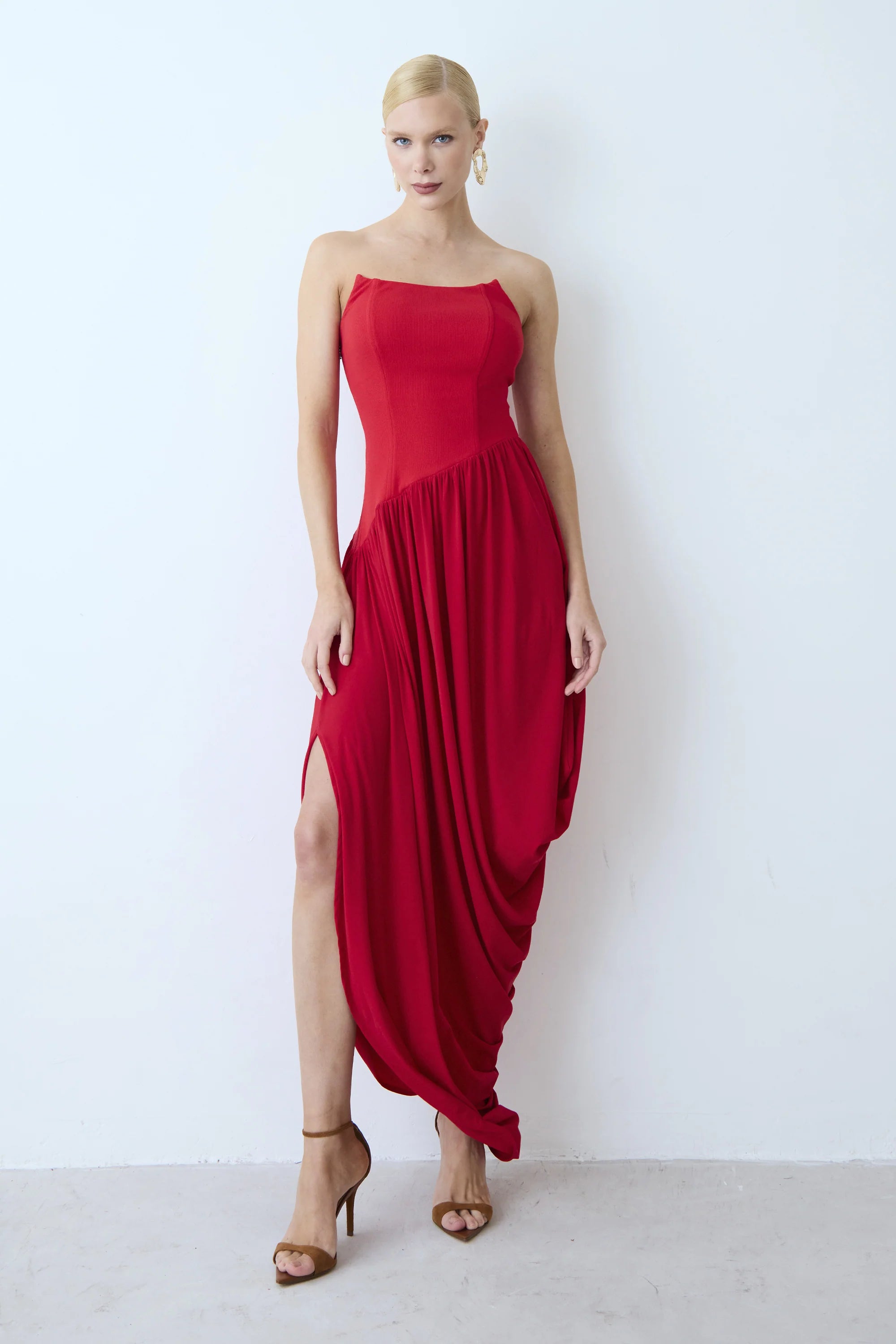 Vestido Rojo Zen - 11626