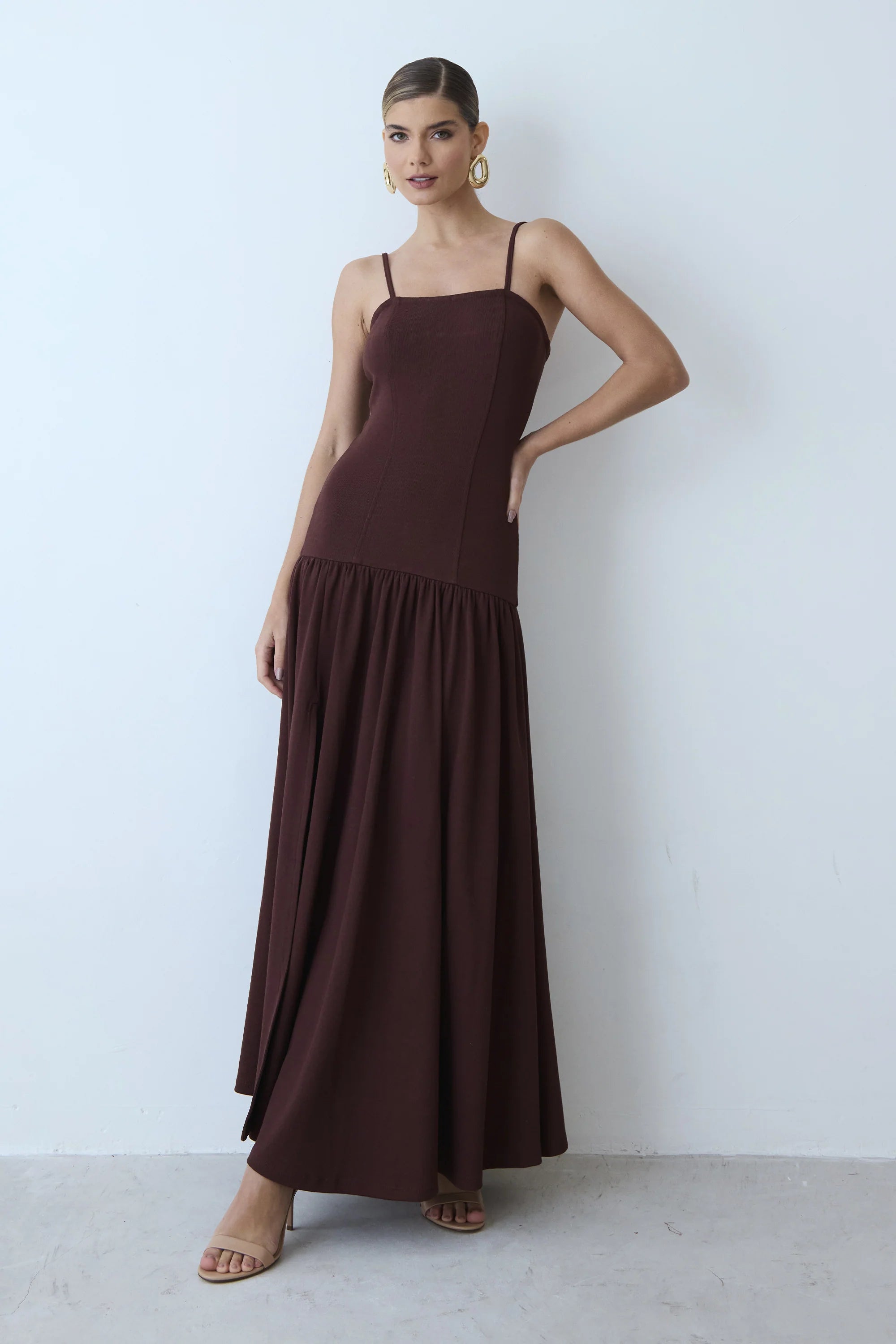 Vestido Marron Zen - 11627