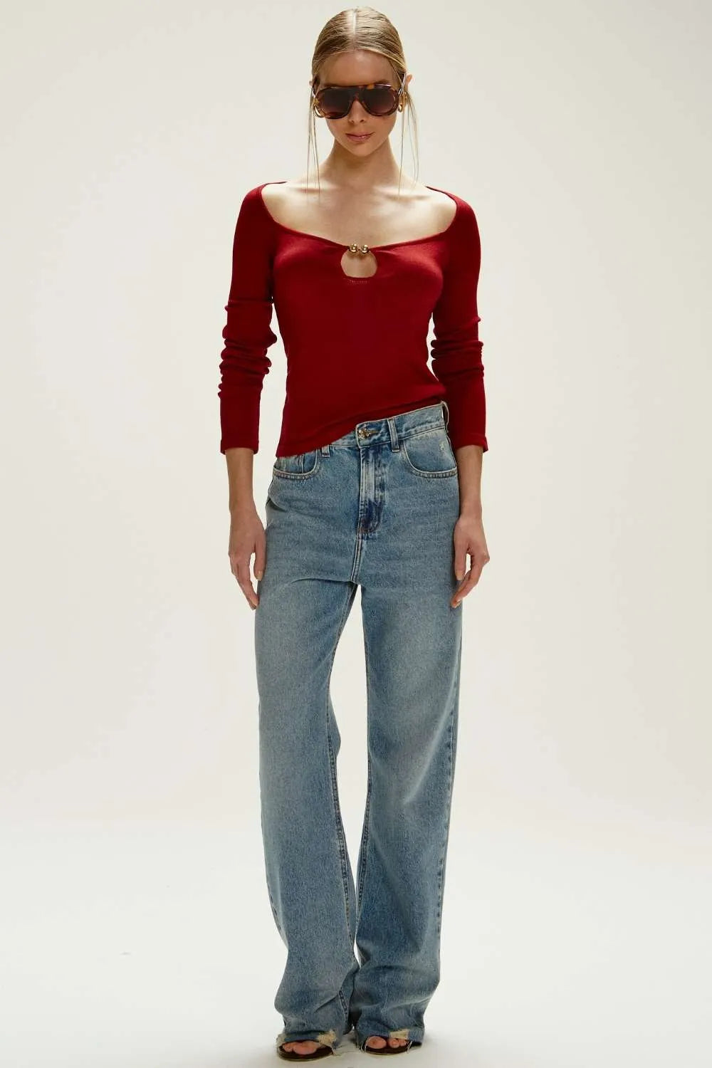 Blusa Marluci Vino Leblog