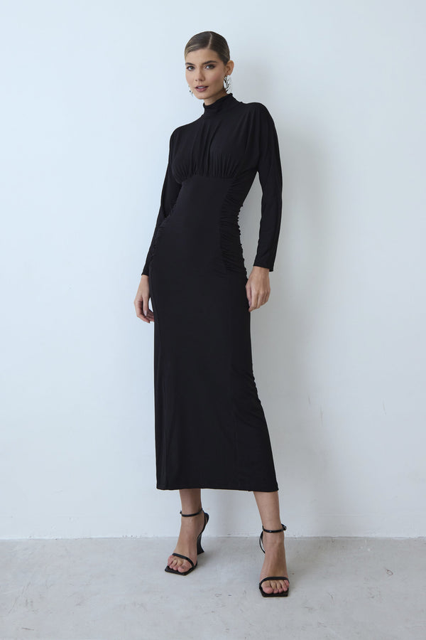 Vestido Negro Zen - 11633