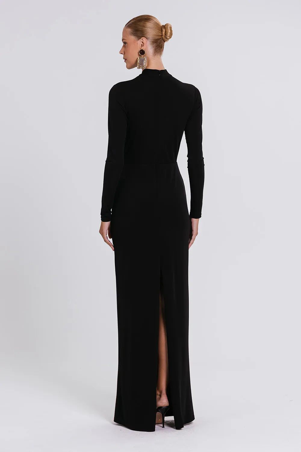 Vestido Janice Negro Charth