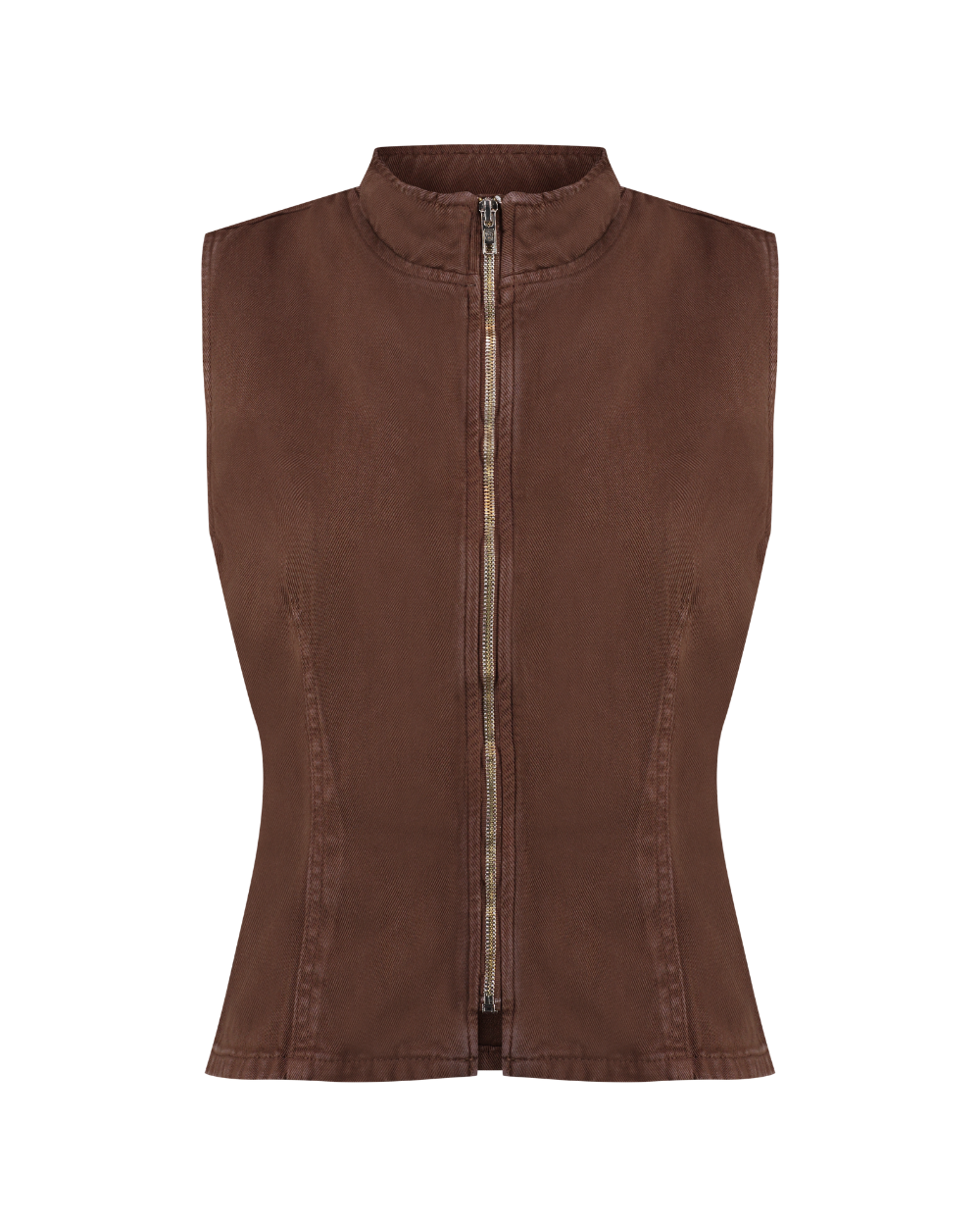 Vest Ziper Sierra Cacau